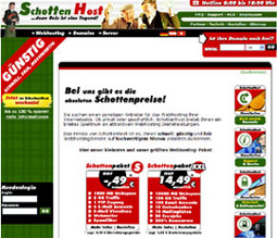 Das Prinzip von Schottenhost ist es, Ihnen schnell, g�nstig und fair Webhostingdienste auf hochwertigem Niveau anbieten zu k�nnen.